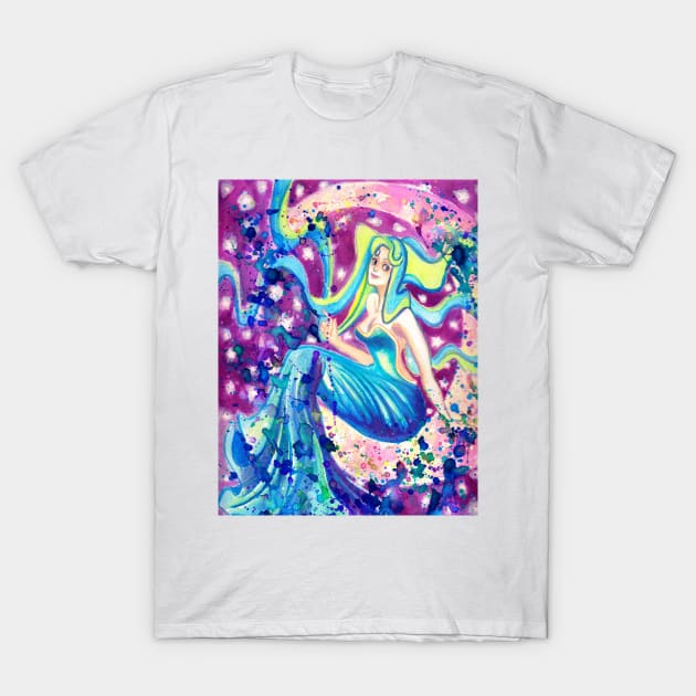 Moon Goddess T-Shirt by saradaboru